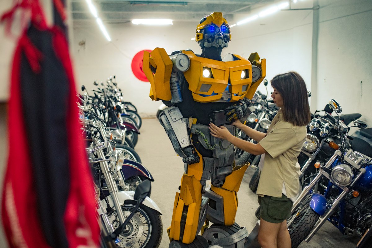 В Днепр из Кибертрона приехал Бамблби 28