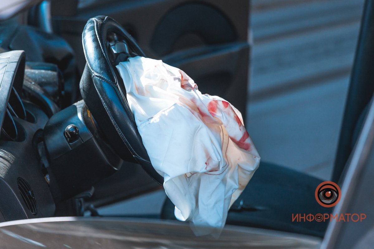 Водитель получил травму головы