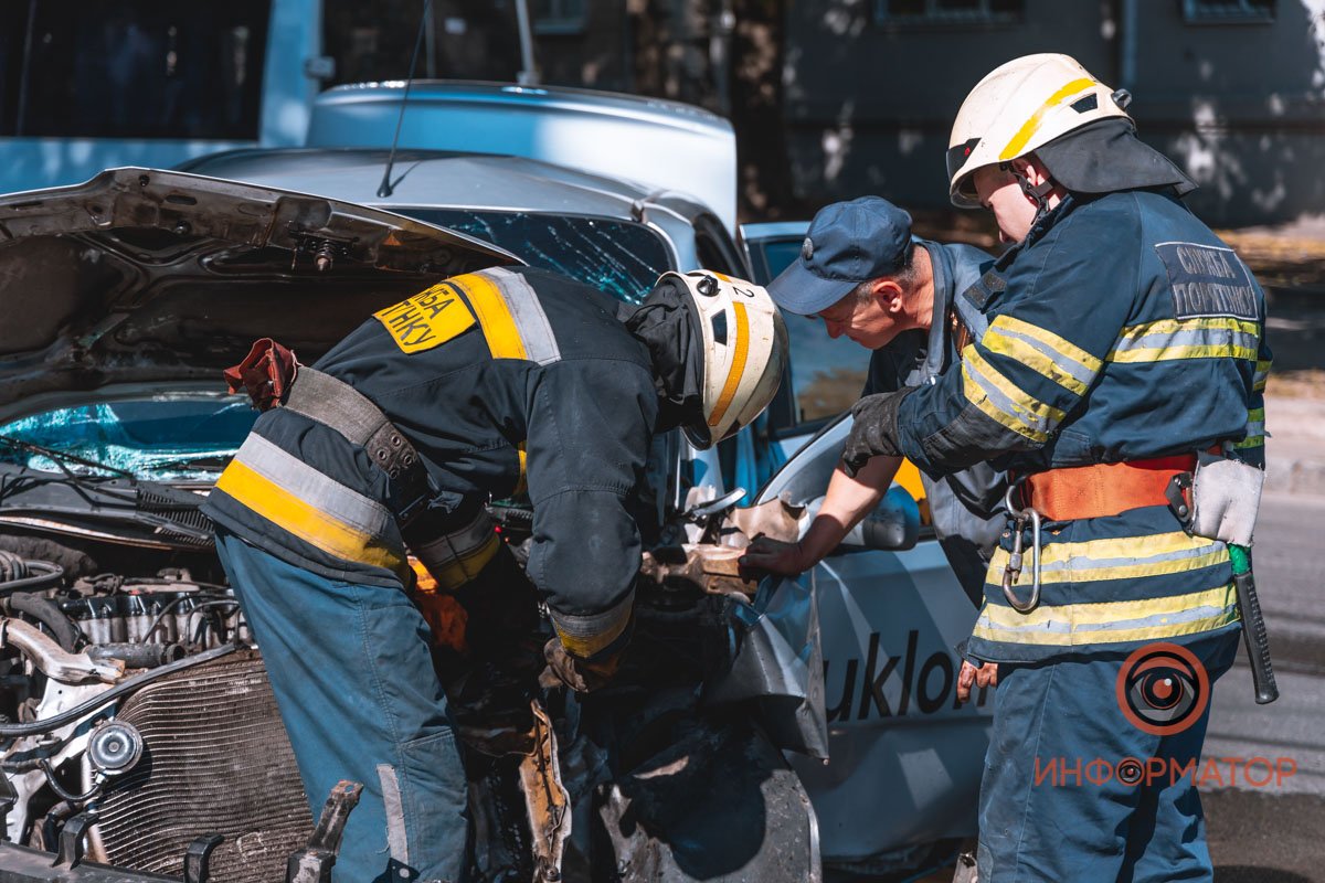 В машине был газовый баллон