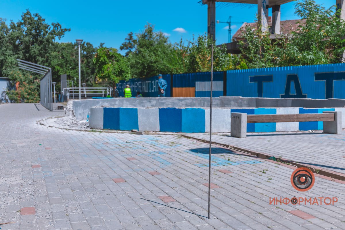 В Днепре на бульваре Кучеревского проведут реконструкцию и снесут заброшки: что там появится 3