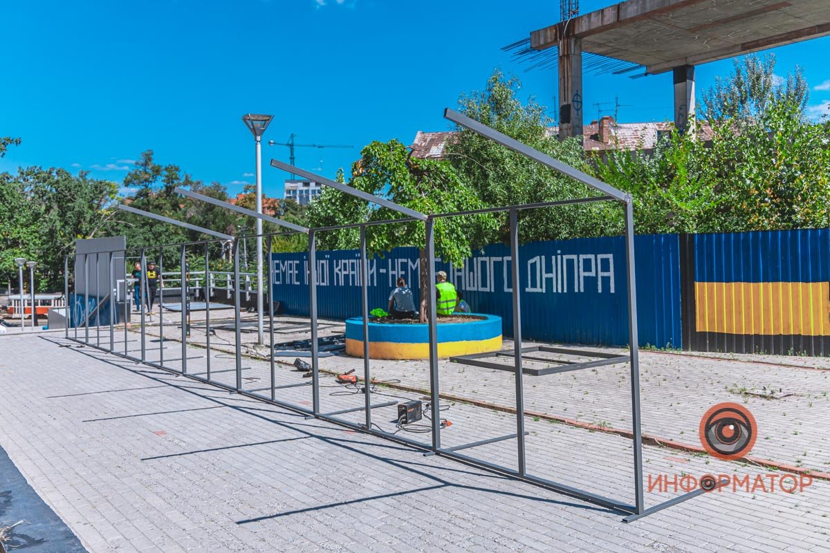 В Днепре на бульваре Кучеревского проведут реконструкцию и снесут заброшки: что там появится 10