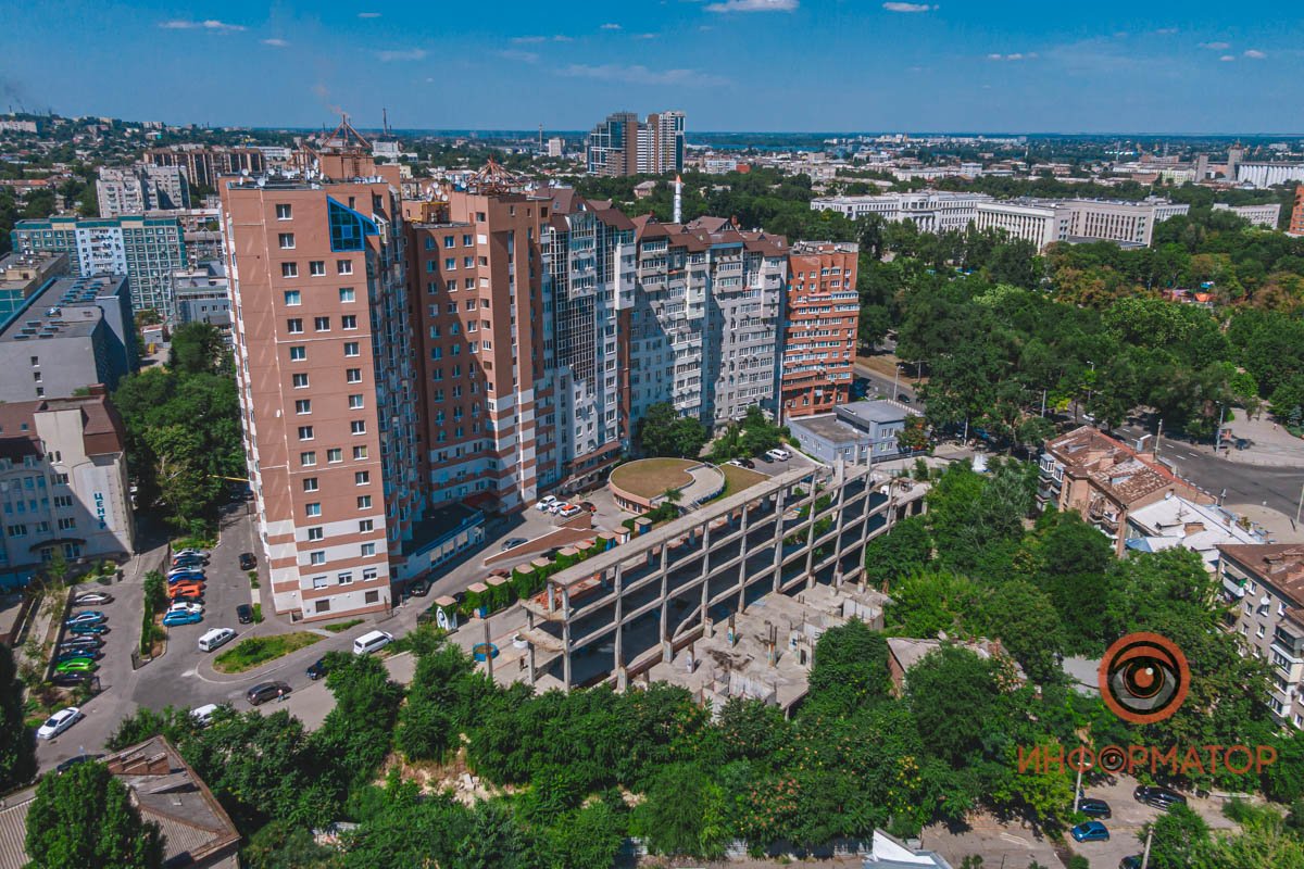 В Днепре на бульваре Кучеревского проведут реконструкцию и снесут заброшки: что там появится 14