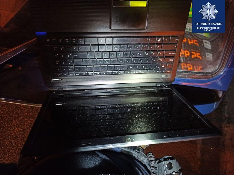 Ночью по Днепру на ЗАЗ катался мужчина под наркотиками и с чужими документами 1