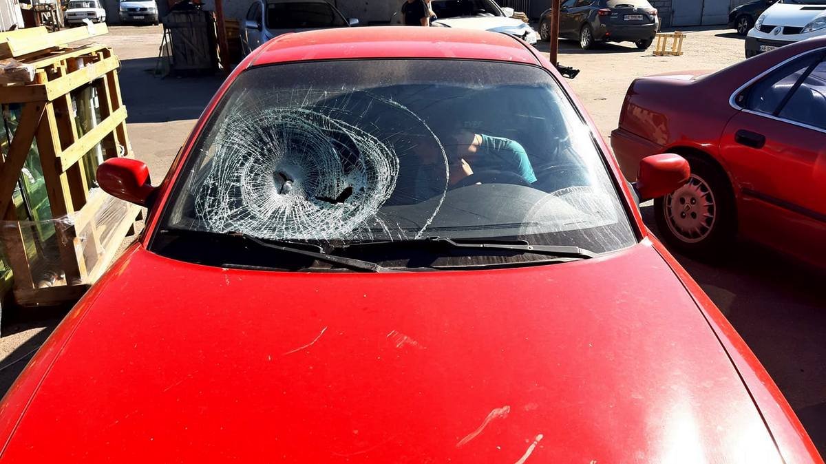 Характер повреждений на всех трех машинах идентичный