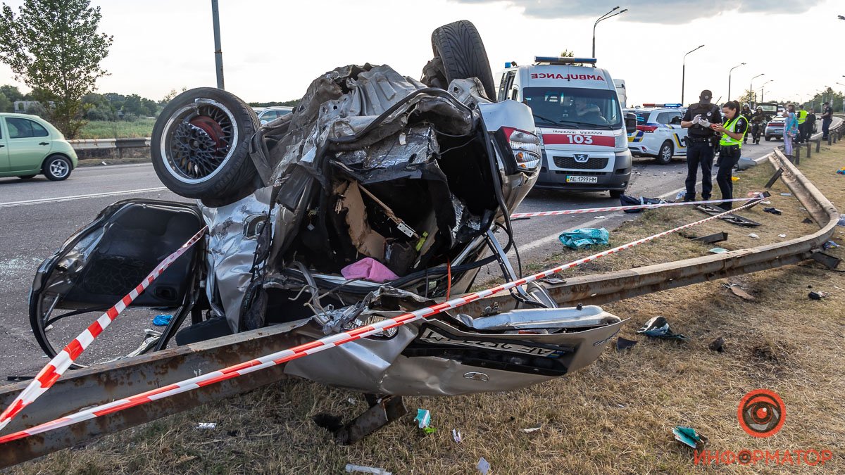 Авария произошла около 17:15