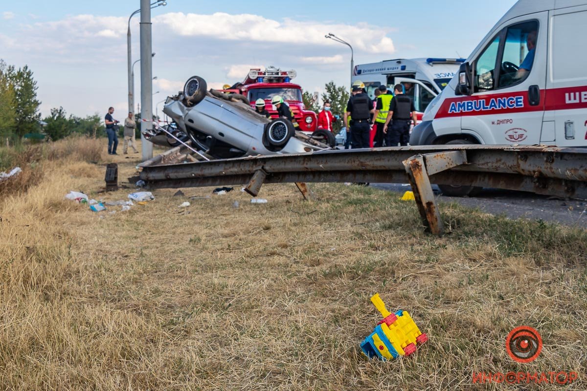 Ребенок находился в Daewoo Lanos