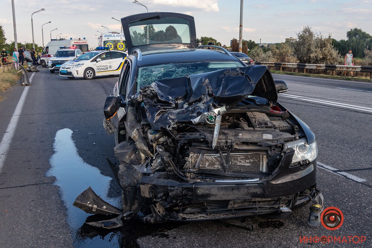 Повреждения Skoda