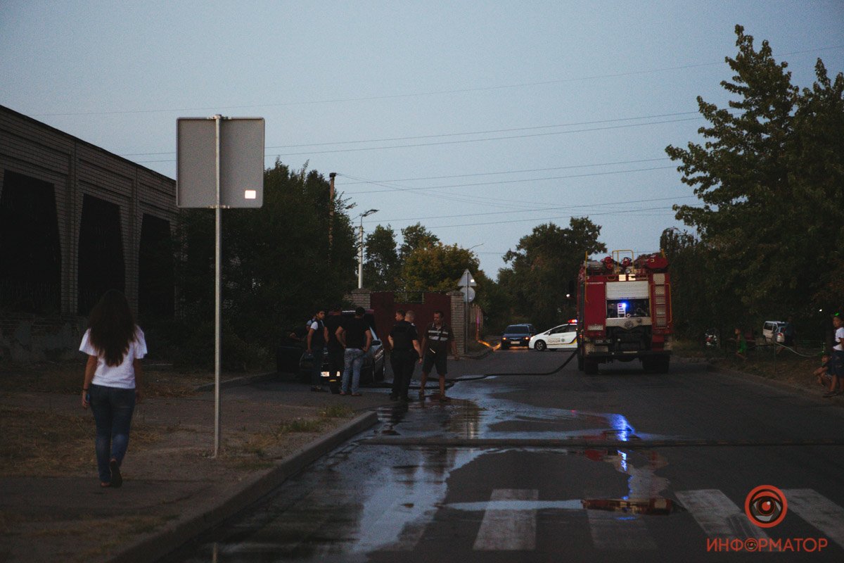 ЧП случилось на Береговой недалеко от пересечения с улицей Шолохова