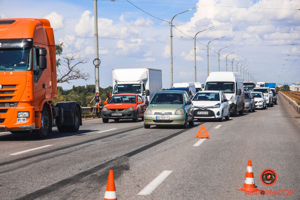 Образовалась пробка