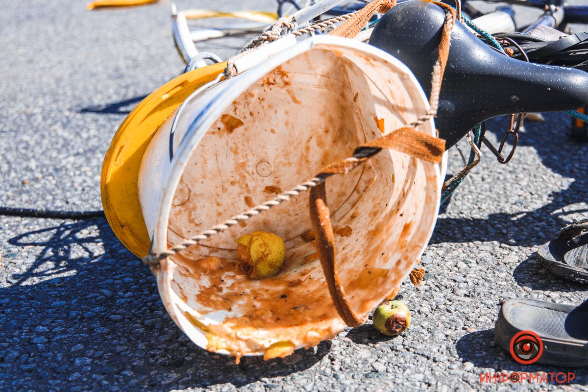 Велосипедист получил травмы