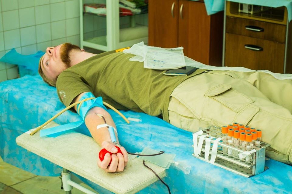 Также волонтеры являются донорами крови Также волонтеры являются донорами крови