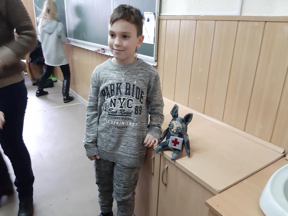 У ребят есть свой талисман - Медзаяц У ребят есть свой талисман - Медзаяц