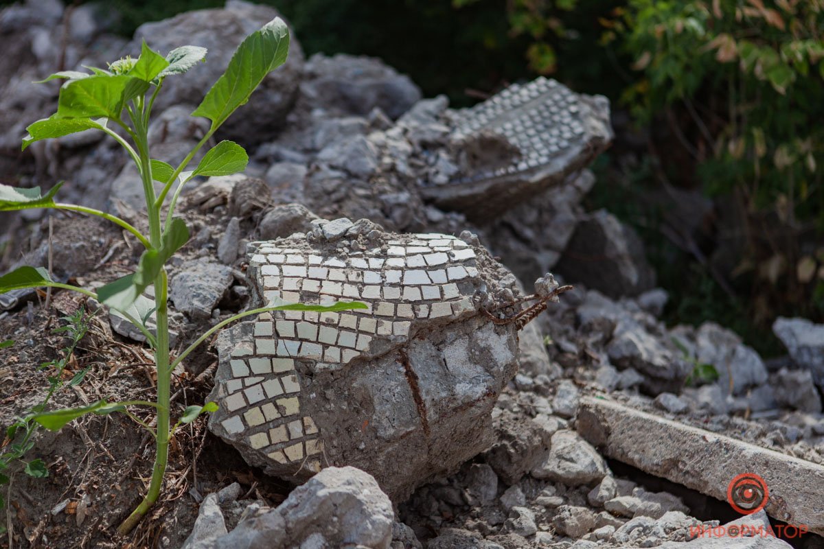 Мозаика - популярная техника декора в советское время