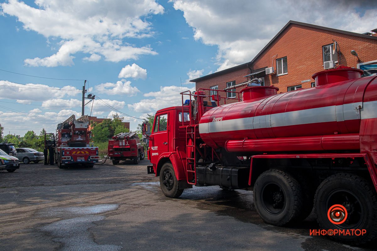 Технику дозаправляли водой на ближайшей заправке