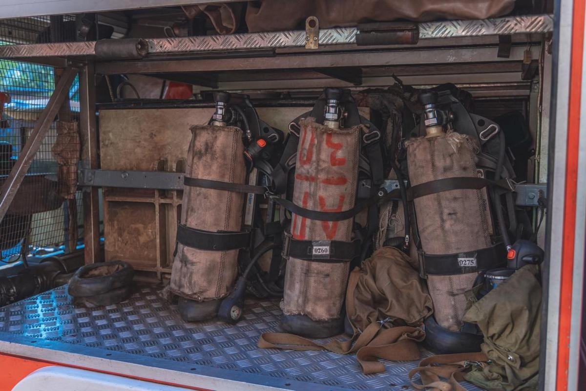 Пожар потушили за 11 минут, мужчину спасли