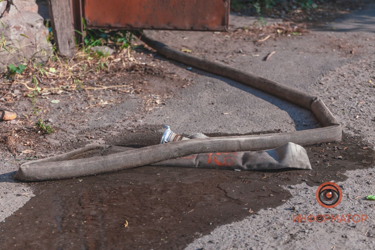 Площадь пожара - 7 квадратных метров