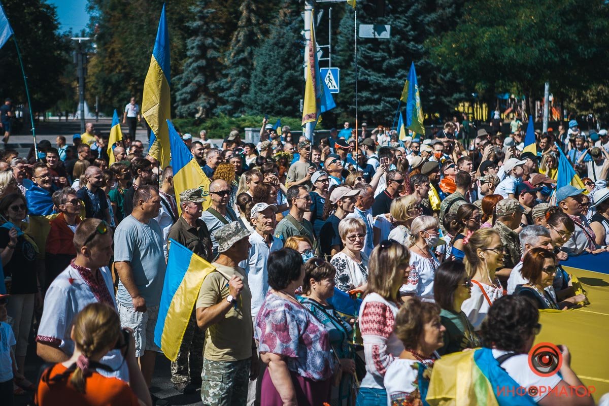 Жара не остановила жителей Днепра