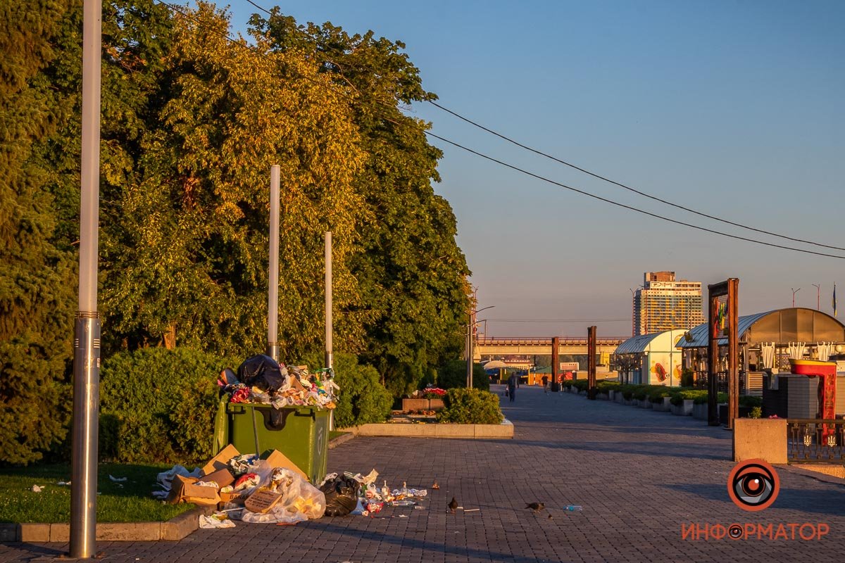 Контейнеры переполнены