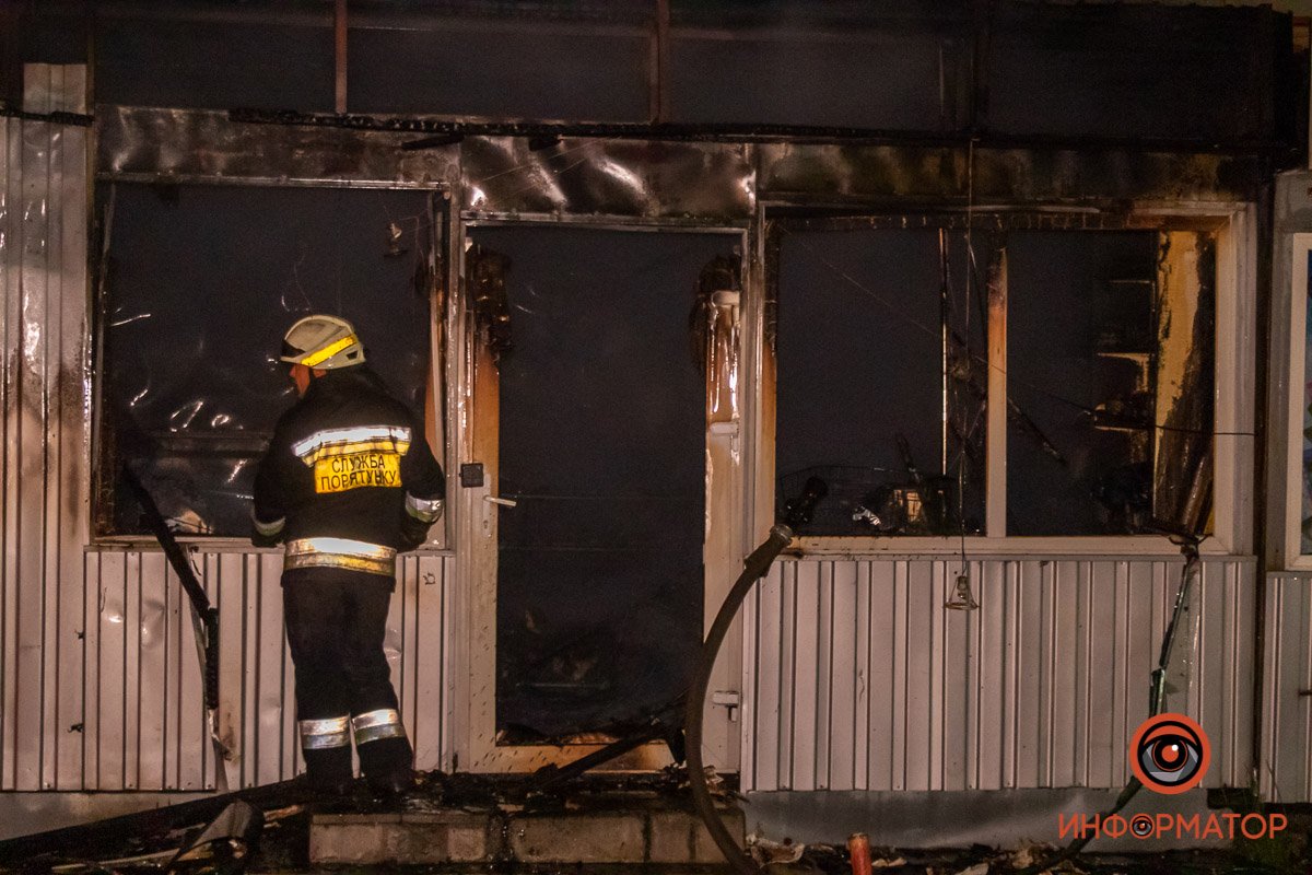 Сгорели 4 киоска Сгорели 4 киоска