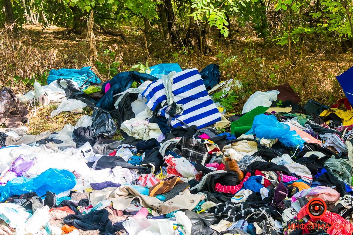 Предварительно, впервые свалку заметили 30 августа Предварительно, впервые свалку заметили 30 августа