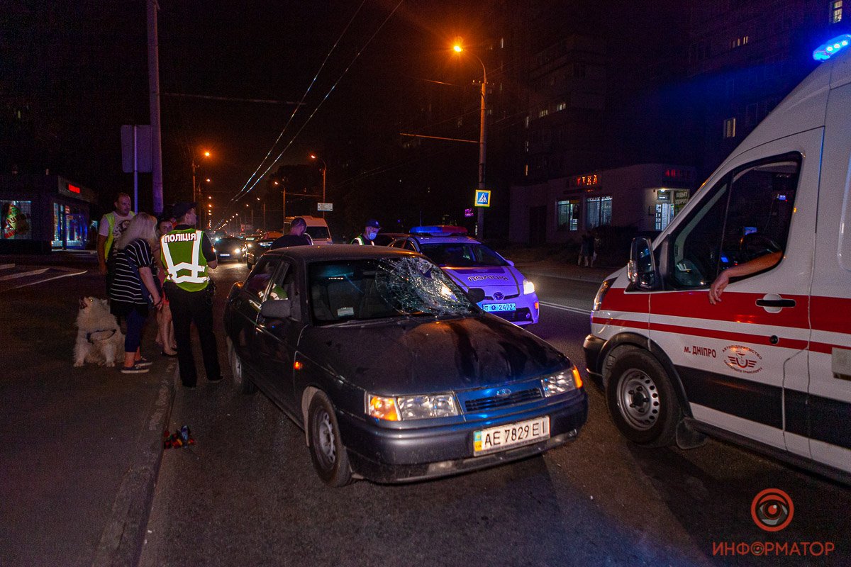 ДТП произошло в районе дома № 74