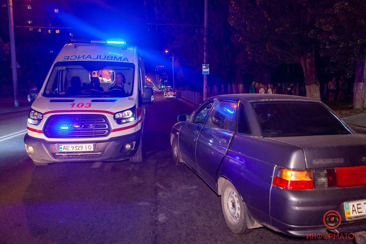 Второй мужчина с места ДТП скрылся