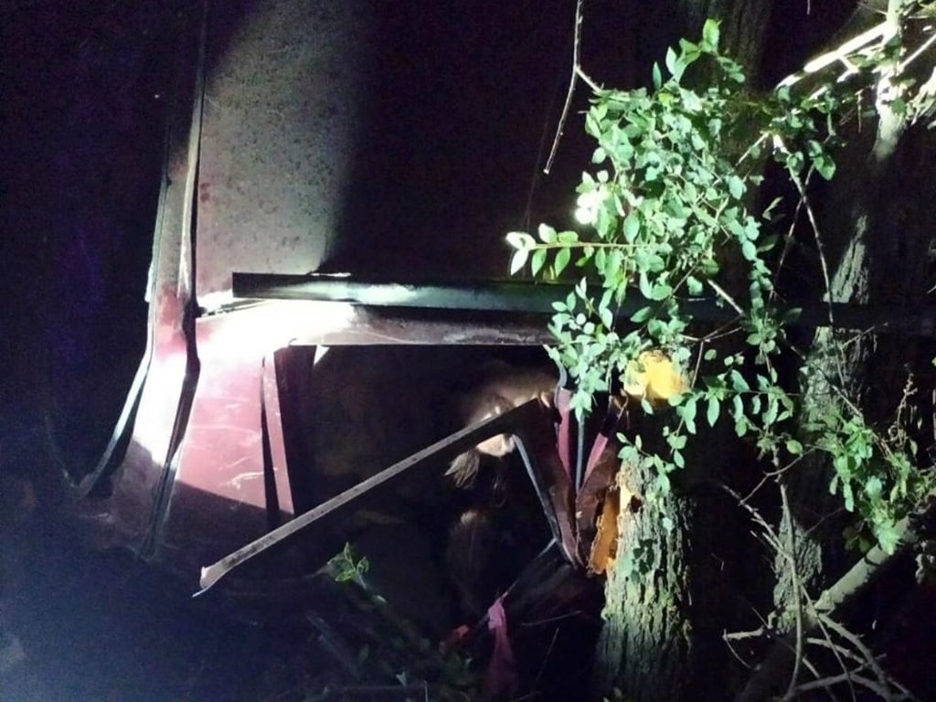 Авария на трассе Т-1215