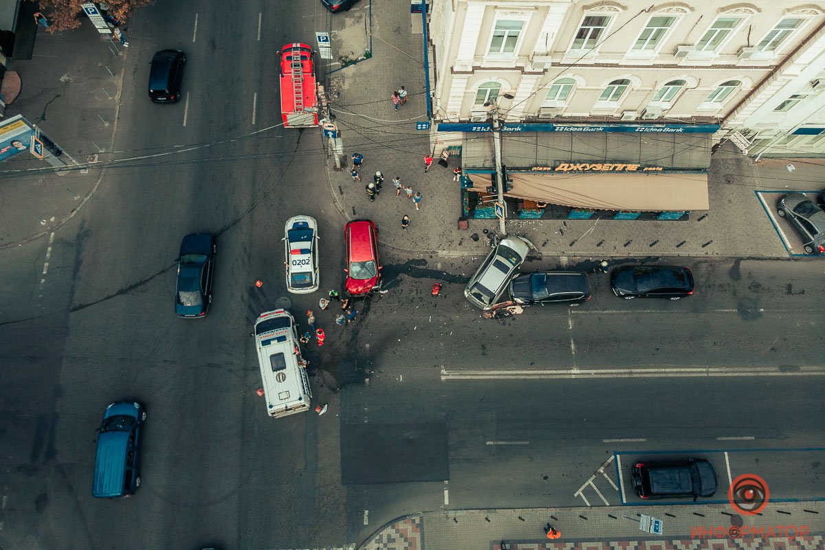 Авария произошла в районе 15:55