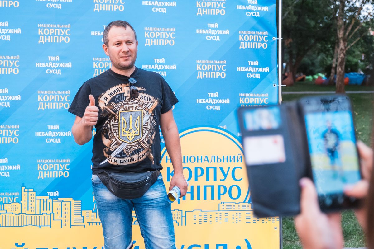 Детские врачи, чемпионы мира и главы ОСМД: "Национальный корпус Днепр" представил свою команду 34