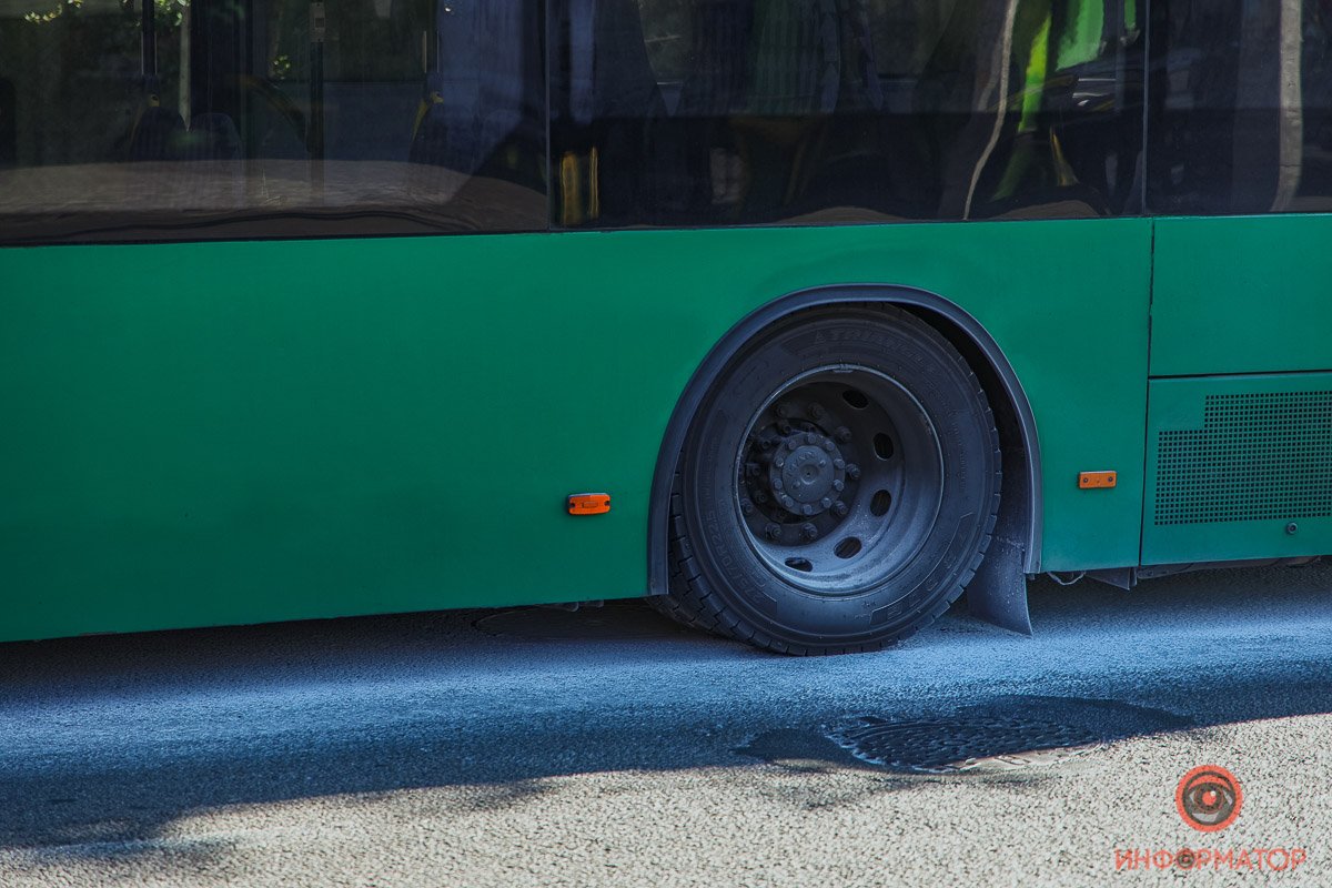 Водитель автобуса от комментариев отказался