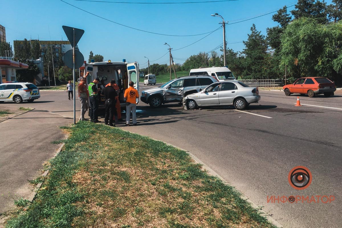 ДТП на Набережной Победы ДТП на Набережной Победы