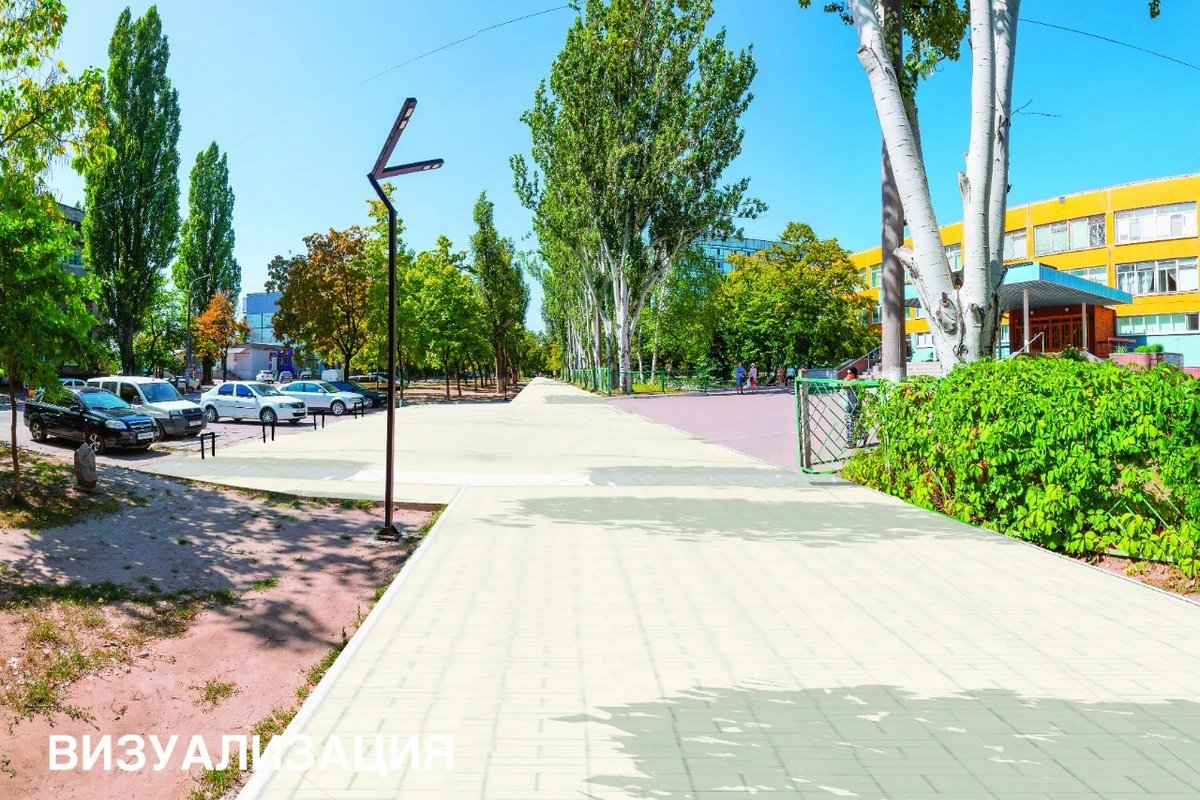 В Приднепровске проведут реконструкцию пешеходной зоны по улице Космонавтов 6