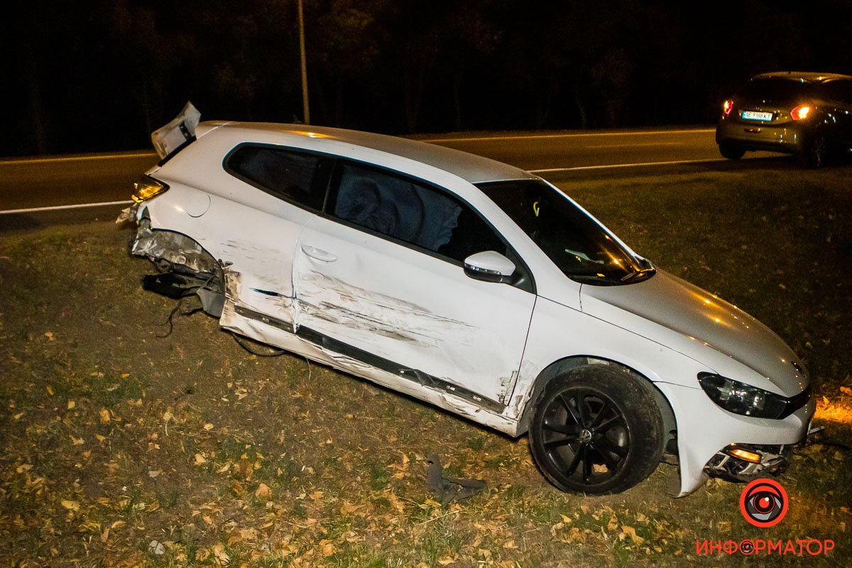 Авария произошла около 20:10 в районе заправки «Нефтек»