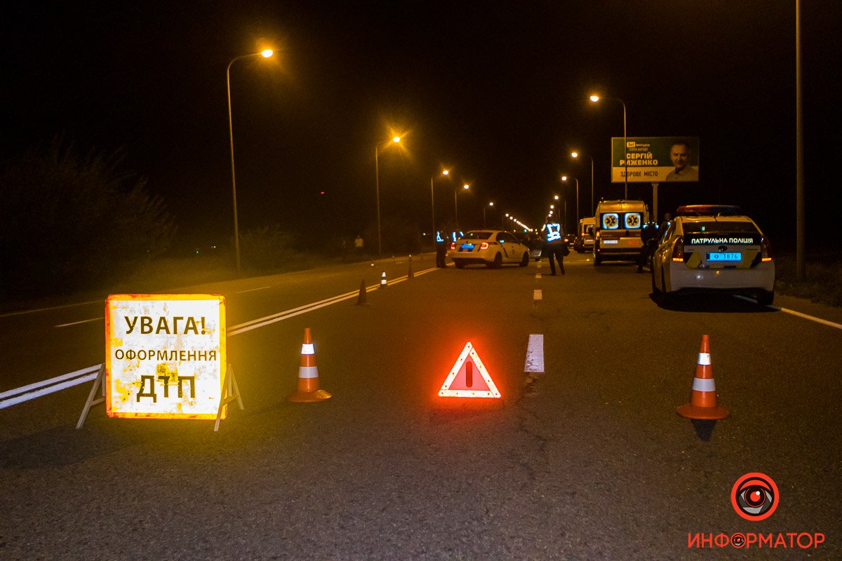 ДТП заняло 2 полосы движения в направлении аэропорта