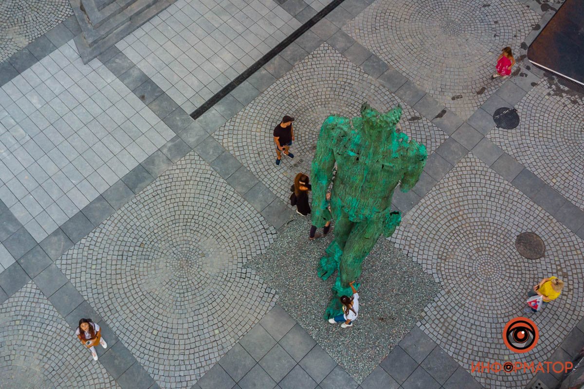 Скульптуру можно найти на Южной