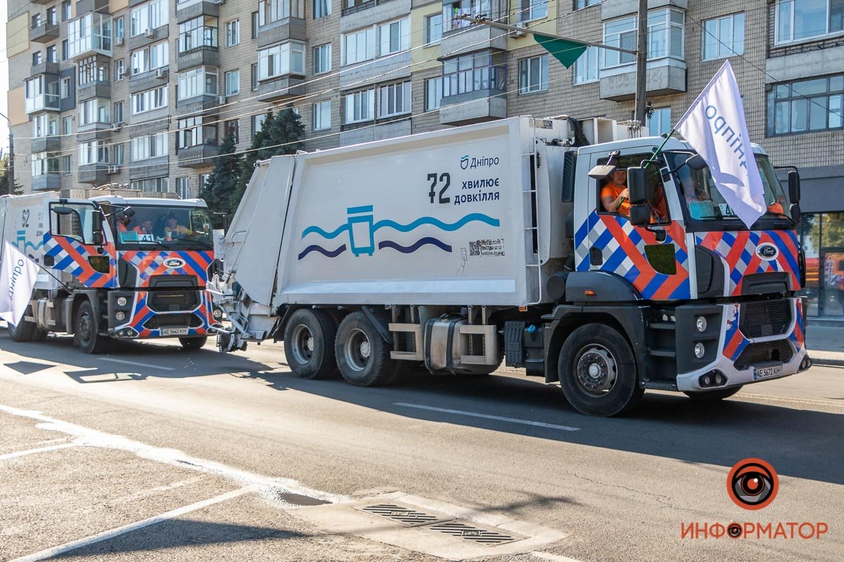 Новые мусоровозы