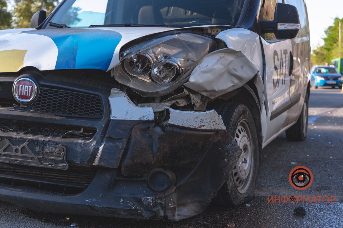 Водитель Fiat не пострадал Водитель Fiat не пострадал