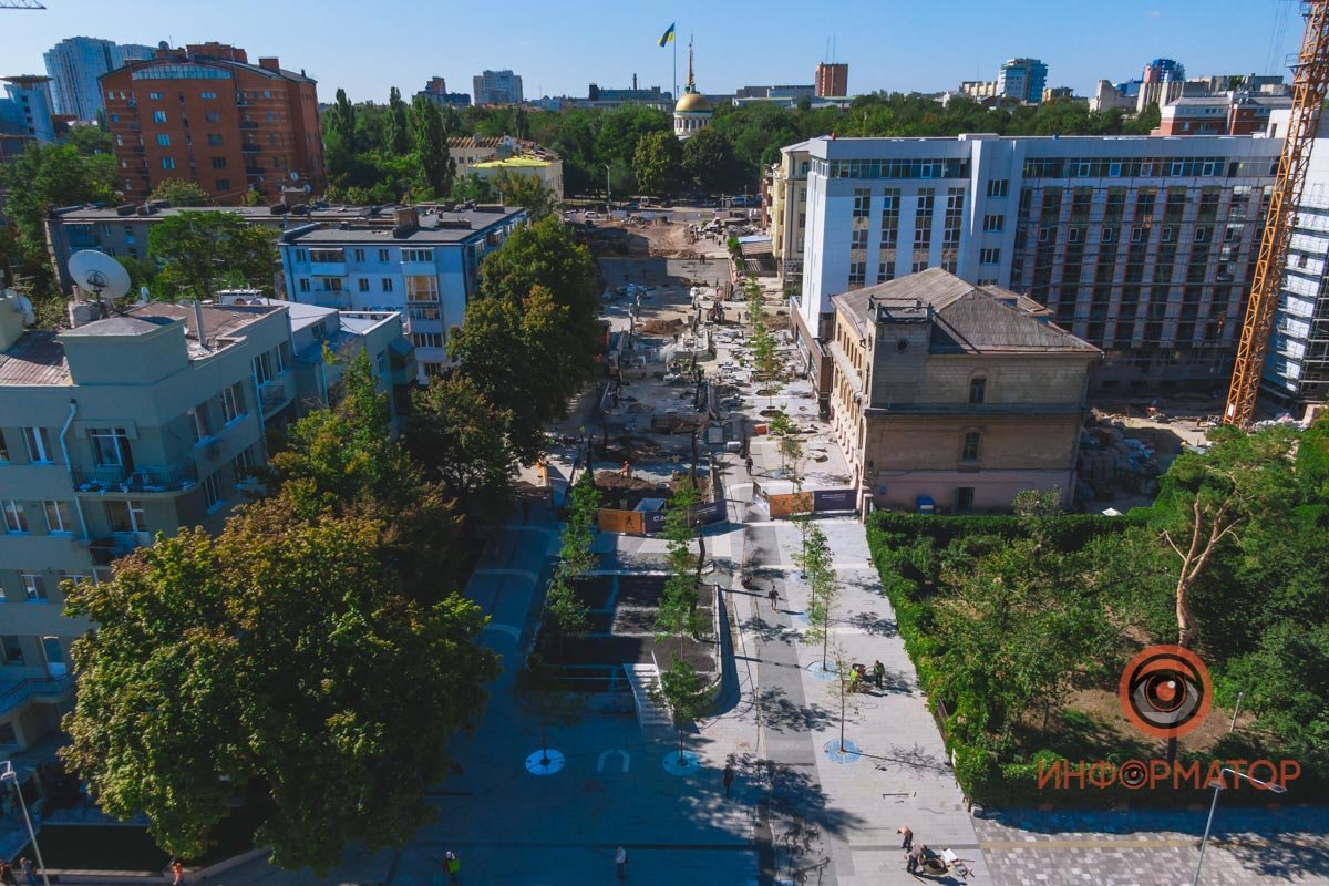 Улица Яворницкого уже не та Улица Яворницкого уже не та