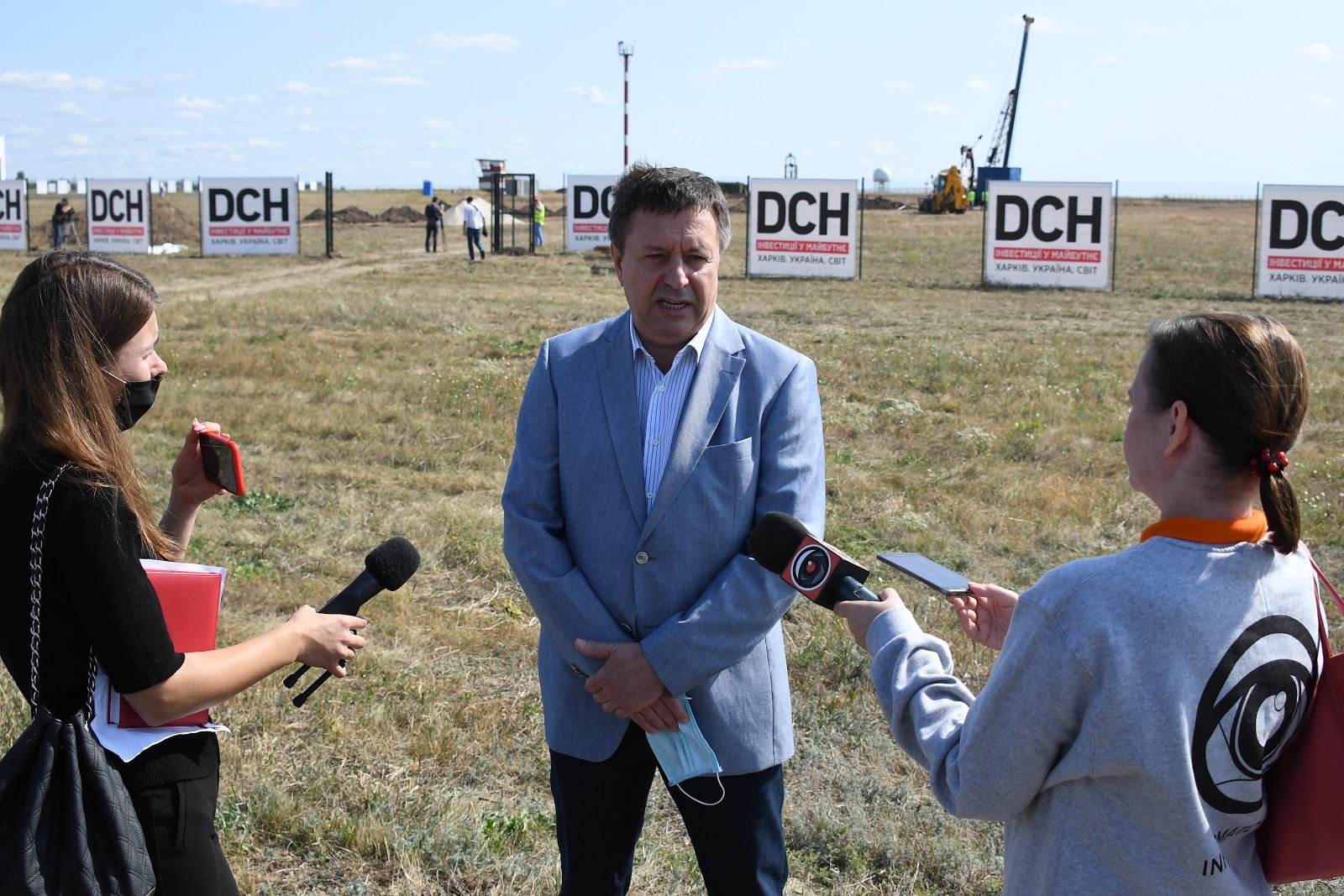 Строительство нового аэропорта Днепра началось 4