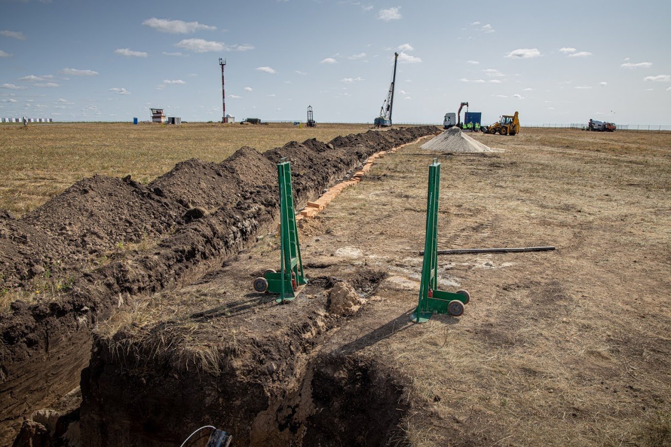 Строительство нового аэропорта Днепра началось 7