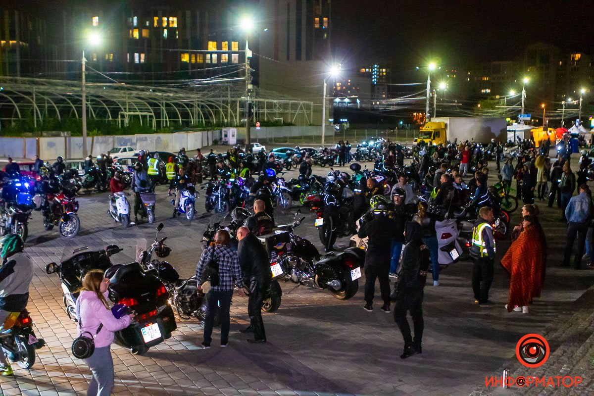 День памяти собрал сотни мотоциклистов