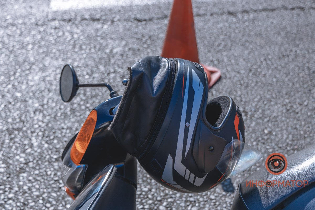 Травмировался водитель двухколесного