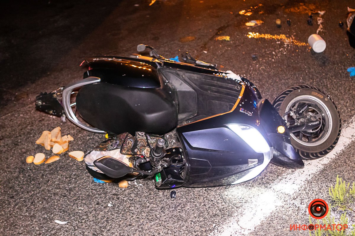 ДТП случилось примерно в 20:15 перед поворотом на Новомосковск ДТП случилось примерно в 20:15 перед поворотом на Новомосковск