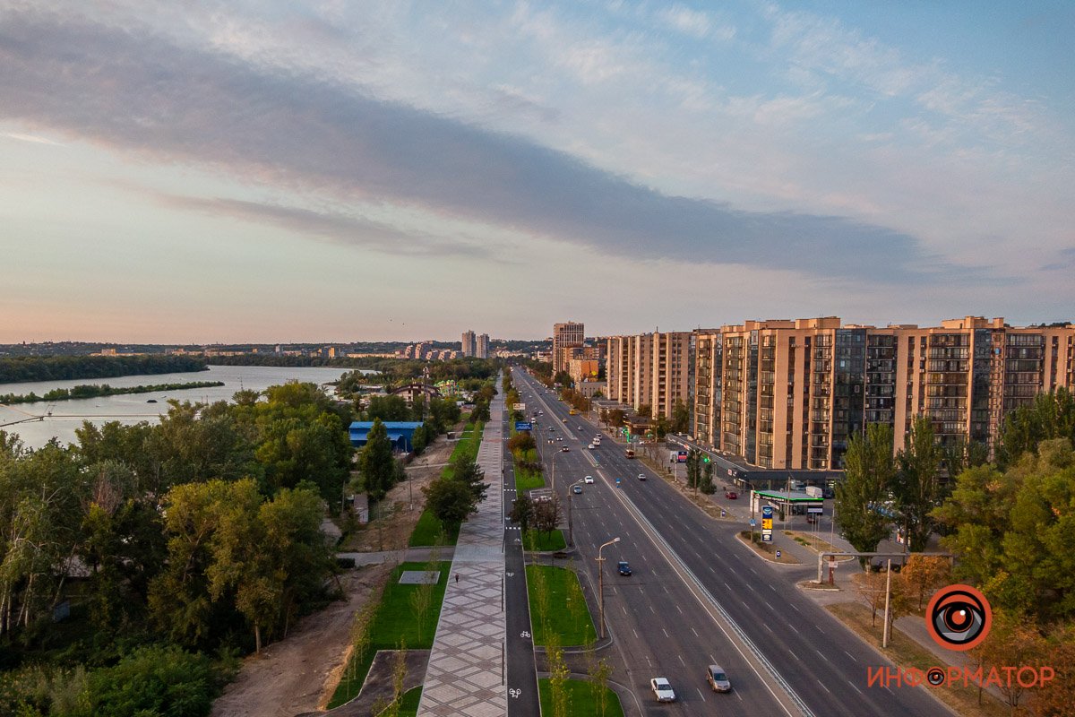 Это самая длинная велодорожка в Днепре