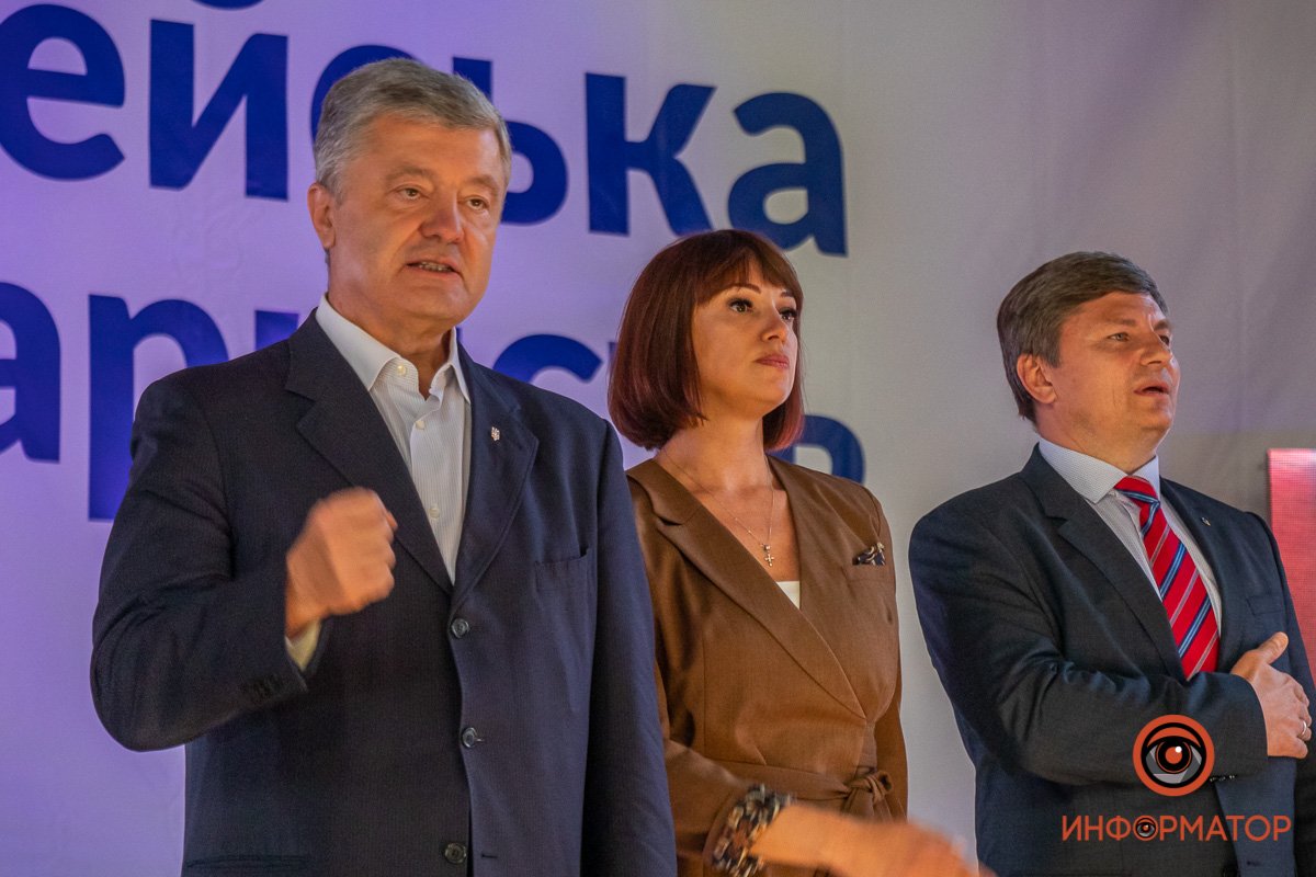 Порошенко представил свою команду в Днепре