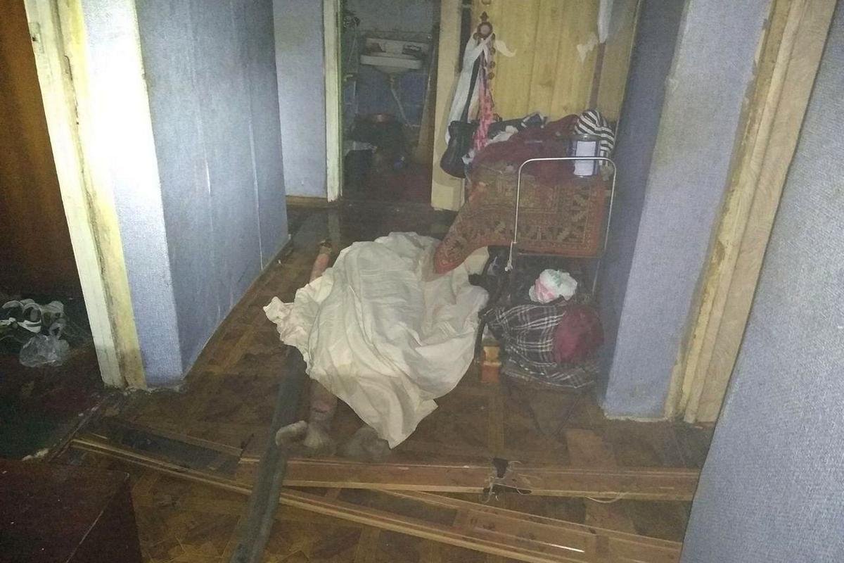 В результате пожара погибла женщина В результате пожара погибла женщина