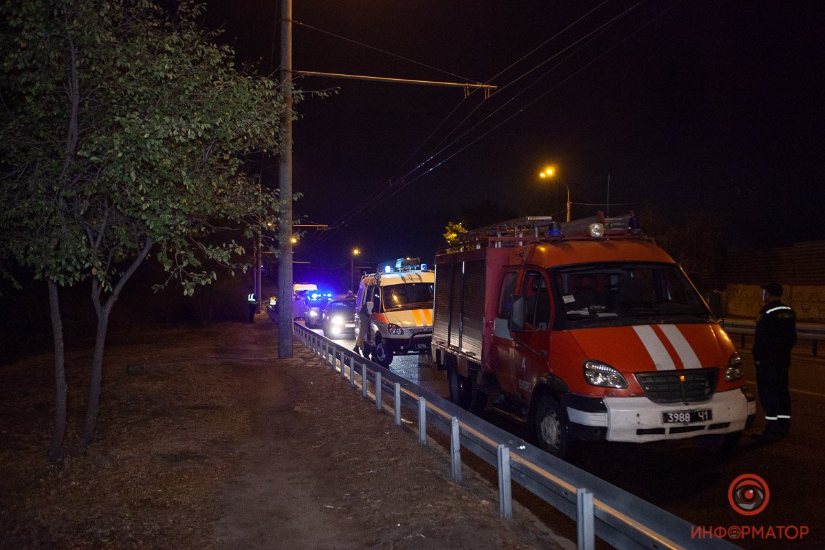 На улице Набережной Заводской перевернулся «Москвич»