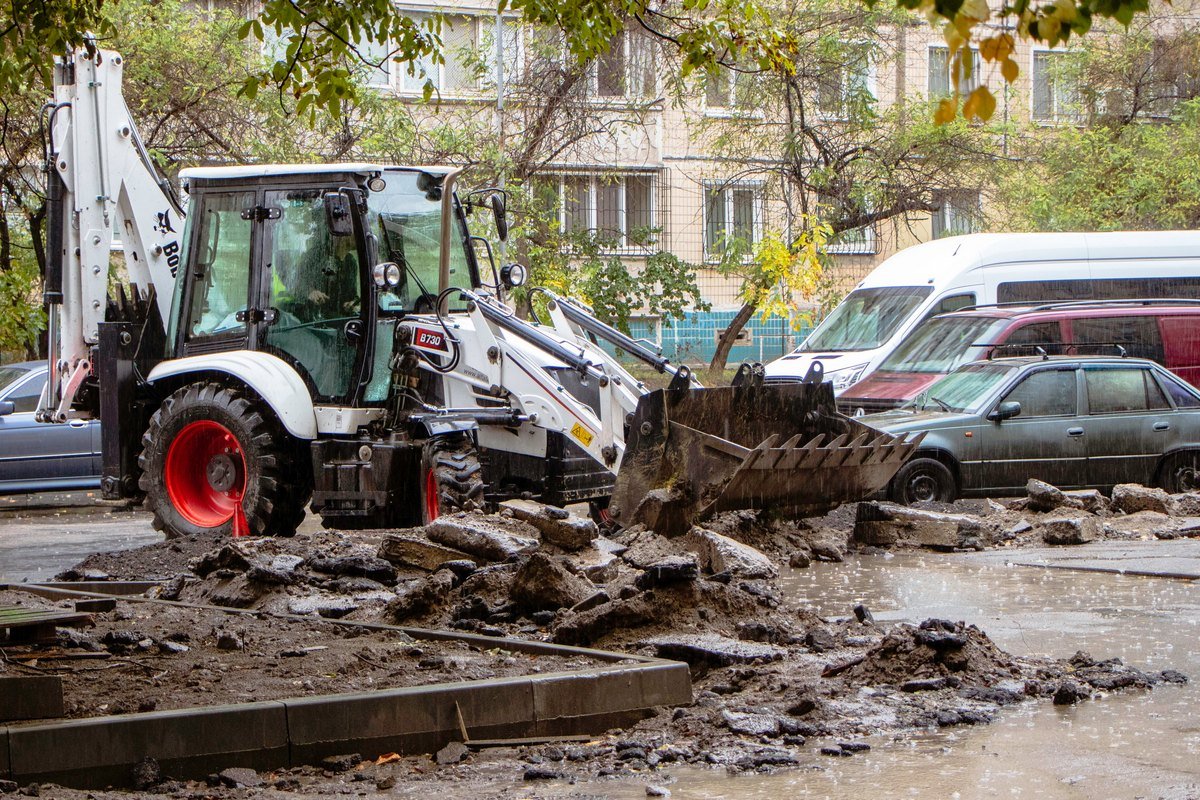 В Днепре строят ливневую канализацию в отдаленных районах 1