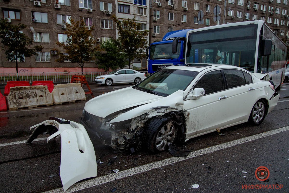 Повреждения Honda  Повреждения Honda