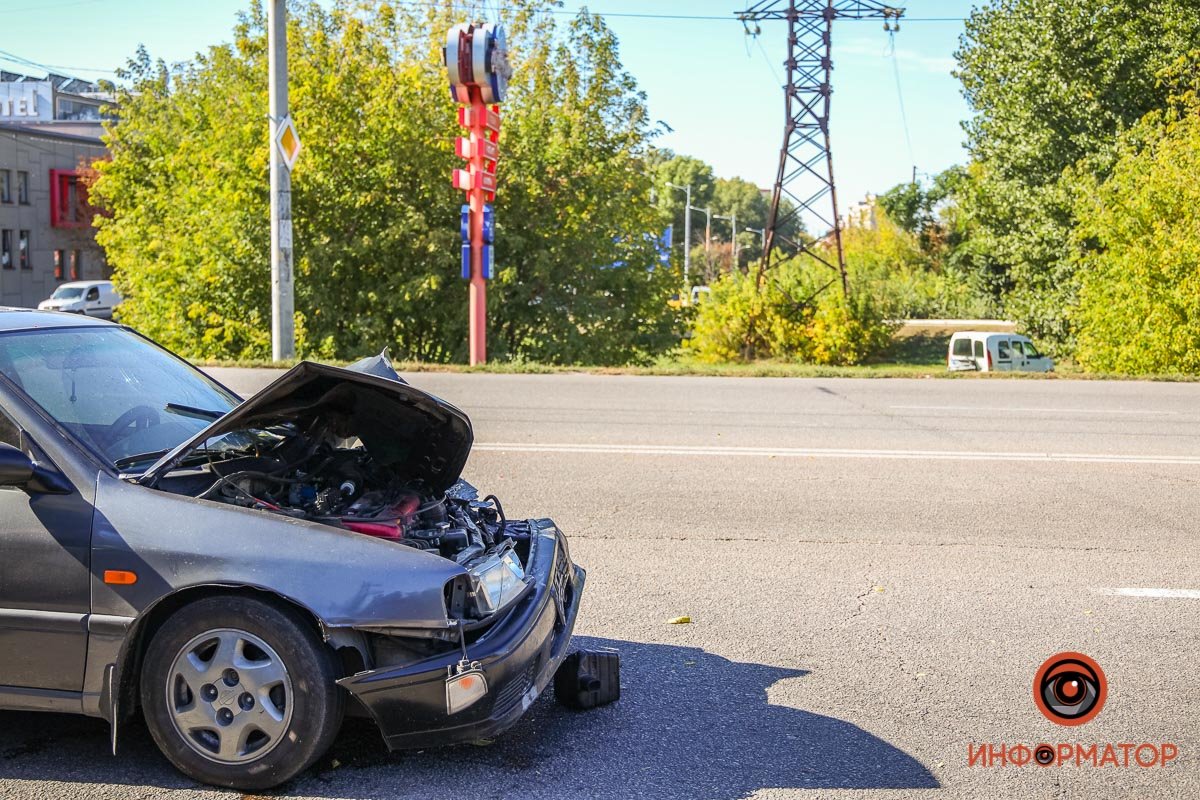 Авария произошла на Запорожском шоссе на выезде из города Авария произошла на Запорожском шоссе на выезде из города